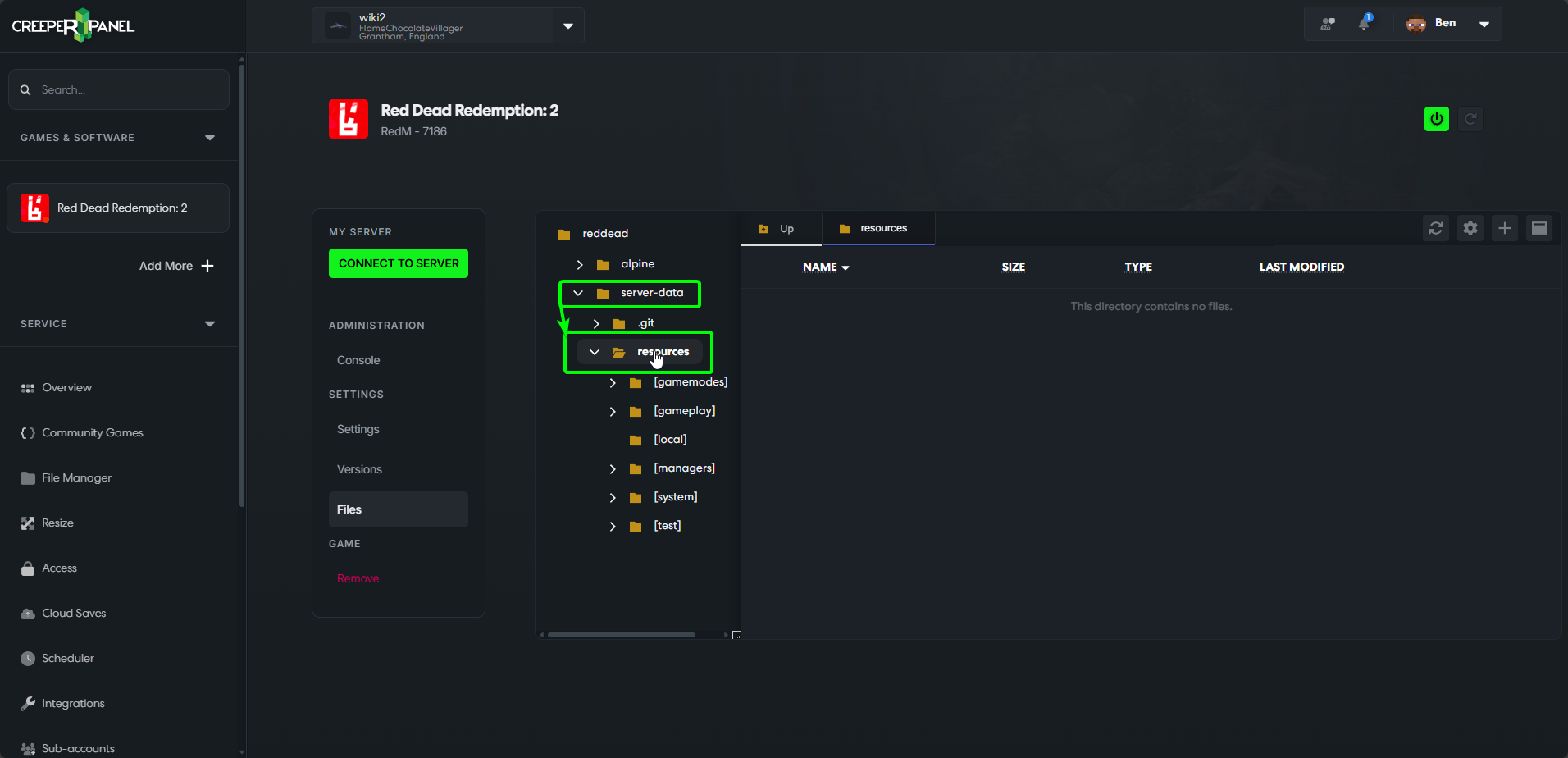 RedM Install Addons